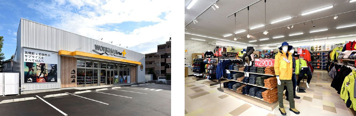 福岡和白／門司／鳥栖店の内外装イメージ