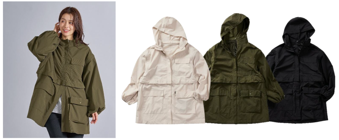 デタッチャブルトレルジャケット