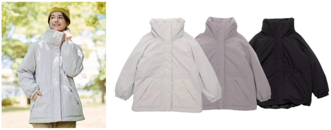 XShelter断熱αレディース防水ウォームアウター