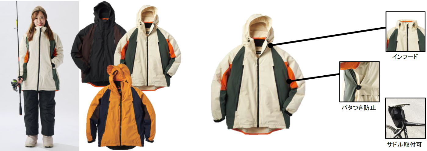 イナレム(R)サーキュレーターレインジャケット