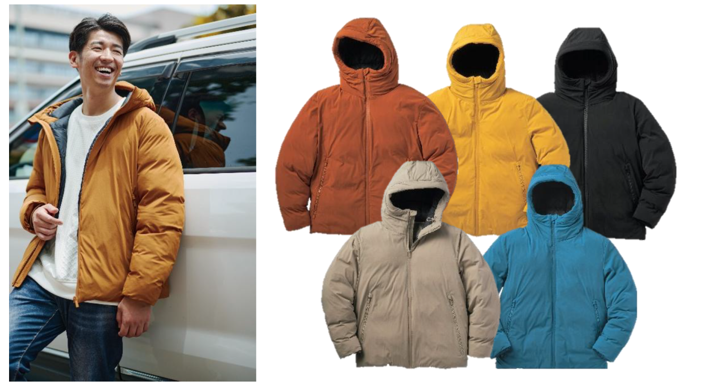 GIGA PUFFフュージョンダウンフーディ