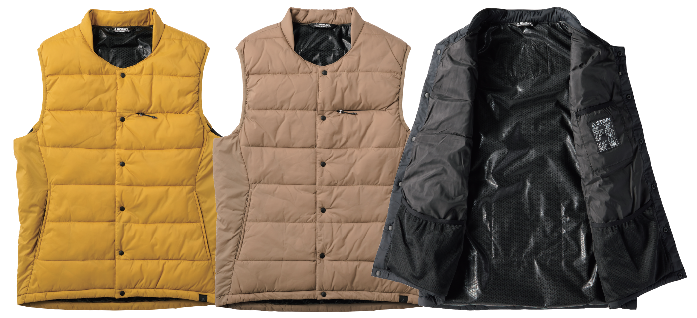 WindCoreヒーターインナーベスト