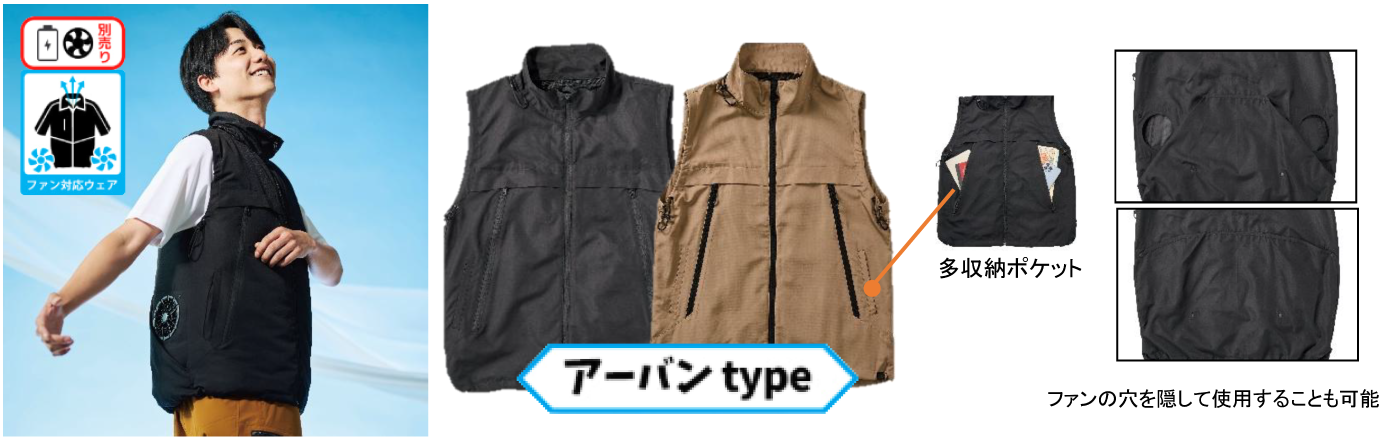 WindCore耐久撥水×消臭シェルベスト