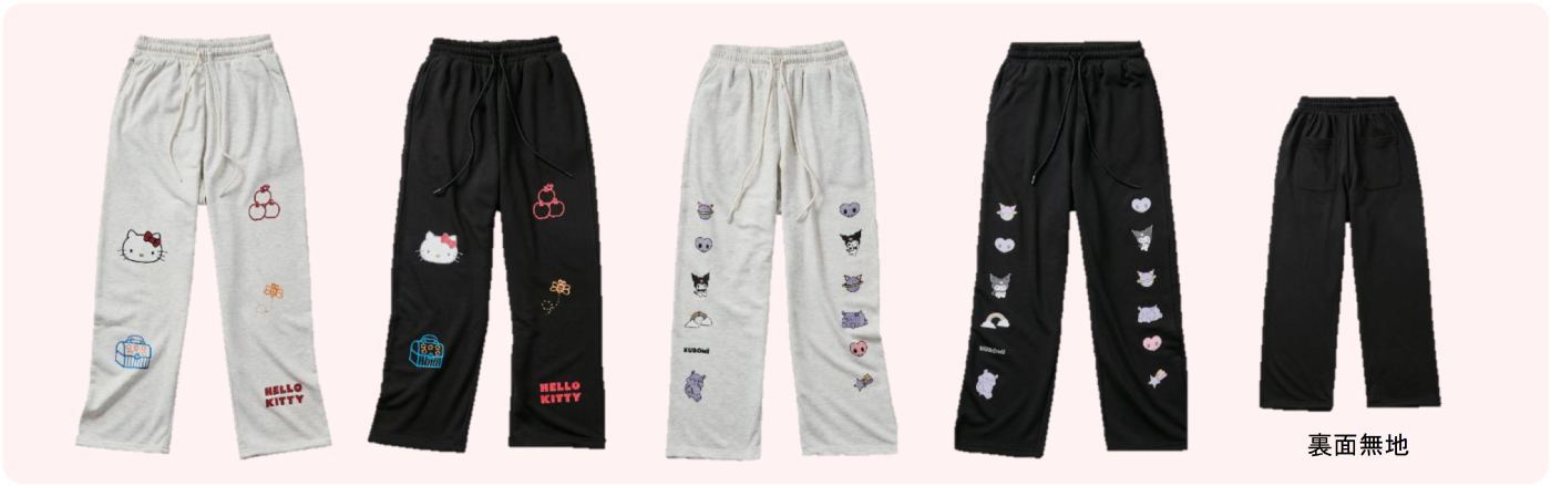 Sanrio charactersスウェットパンツ