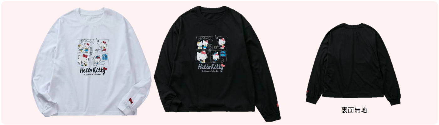 Sanrio characters長袖Tシャツ