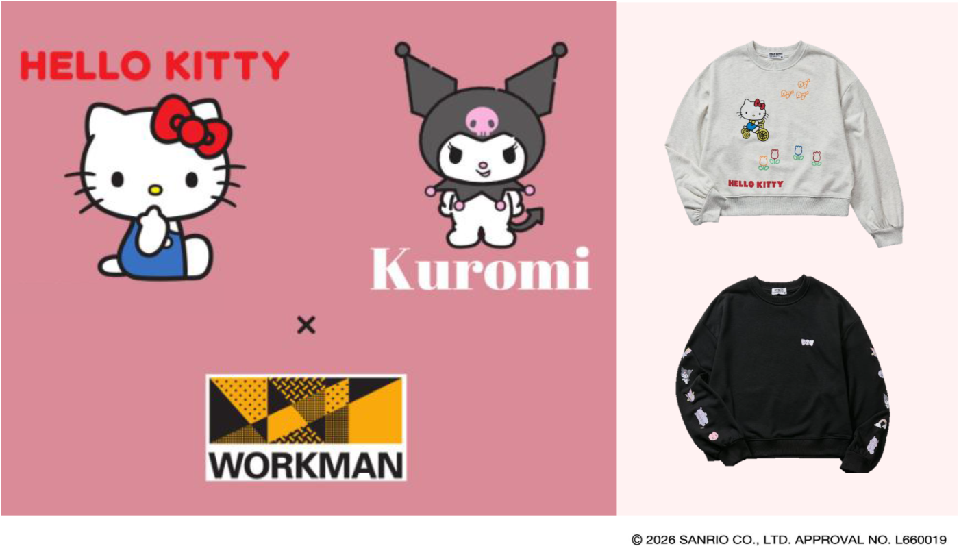 「サンリオキャラクターズ」×ワークマン